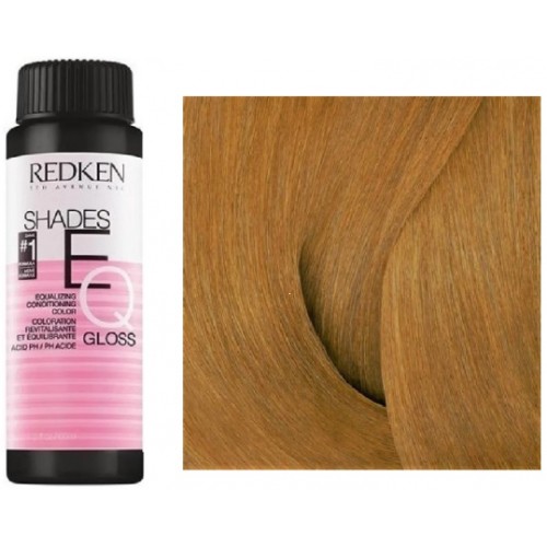  Краска-блеск без аммиака для тонирования и ухода - Redken Shades Eq Gloss 08WG - Светлый блондин тёплый золотистый